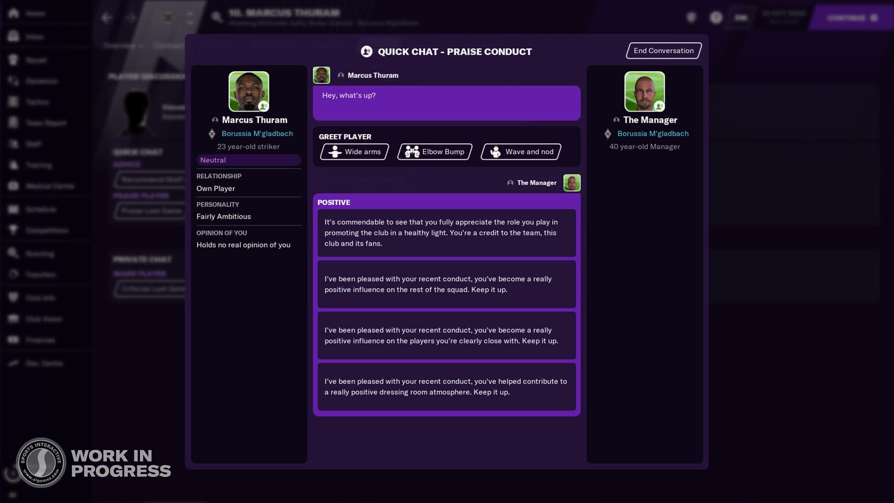 Captura de pantalla - Football Manager 2021