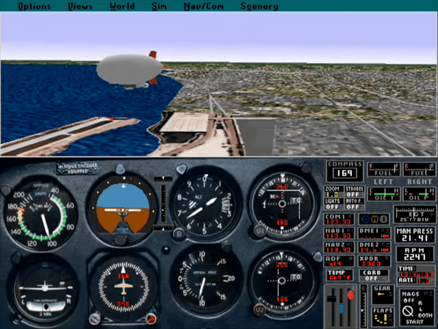 Microsoft Flight Simulator 5.1 screenshot