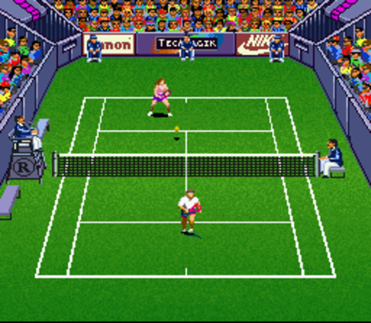 Captura de pantalla - Andre Agassi Tennis