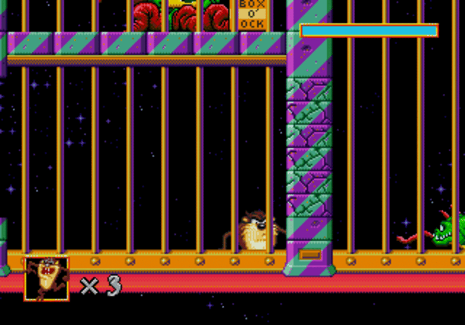 Taz in Escape From Mars screenshot