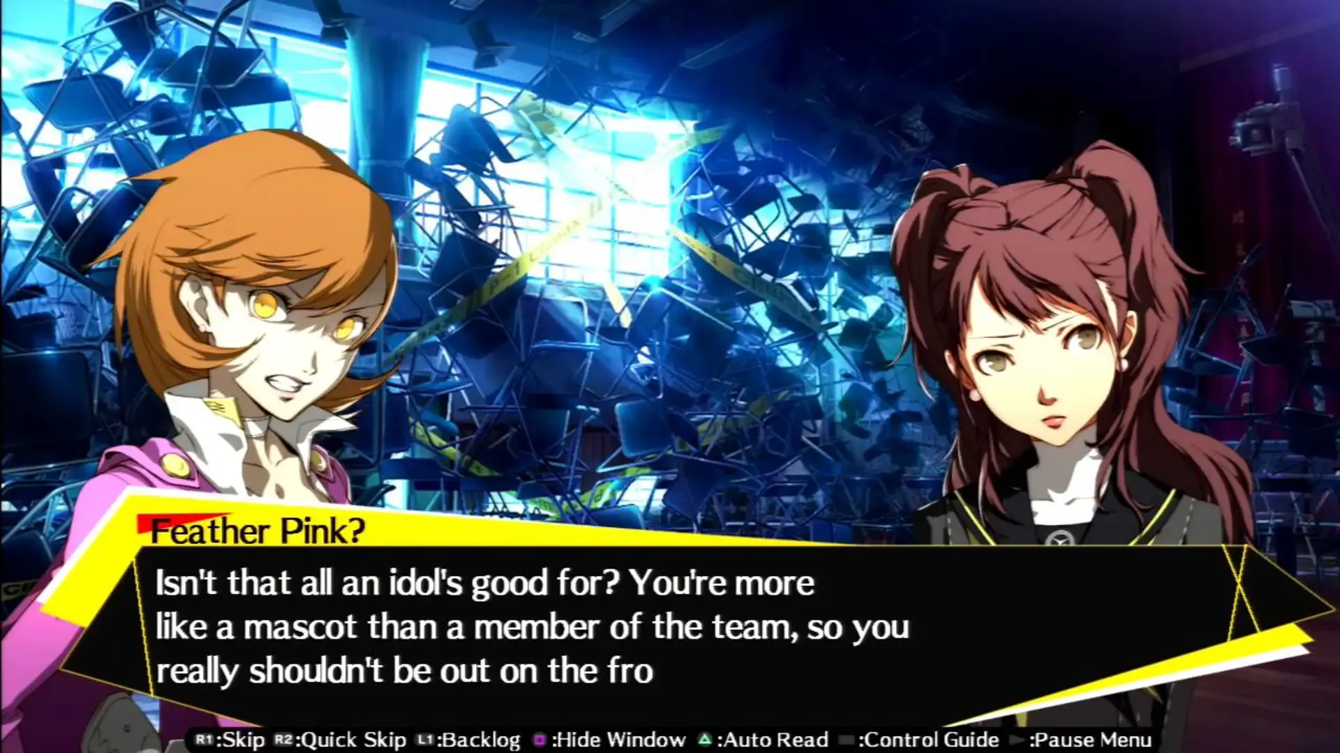 Captura de pantalla - Persona 4 Arena Ultimax