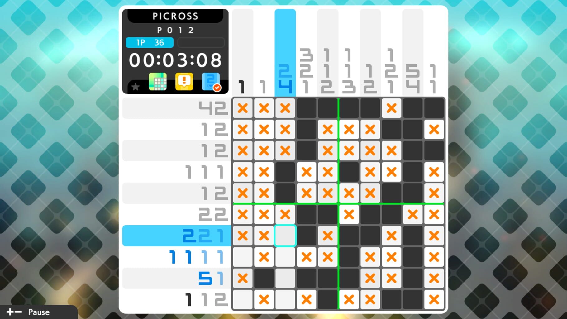 Captura de pantalla - Picross S5