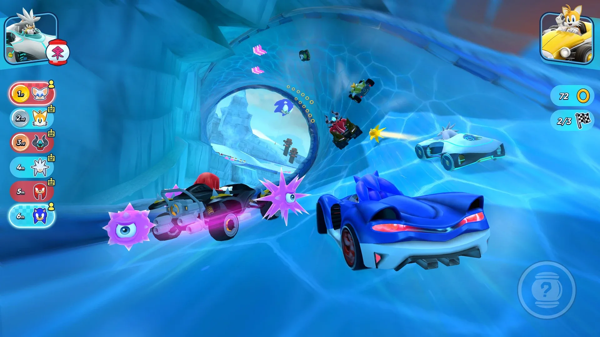 Captura de pantalla - Sonic Racing