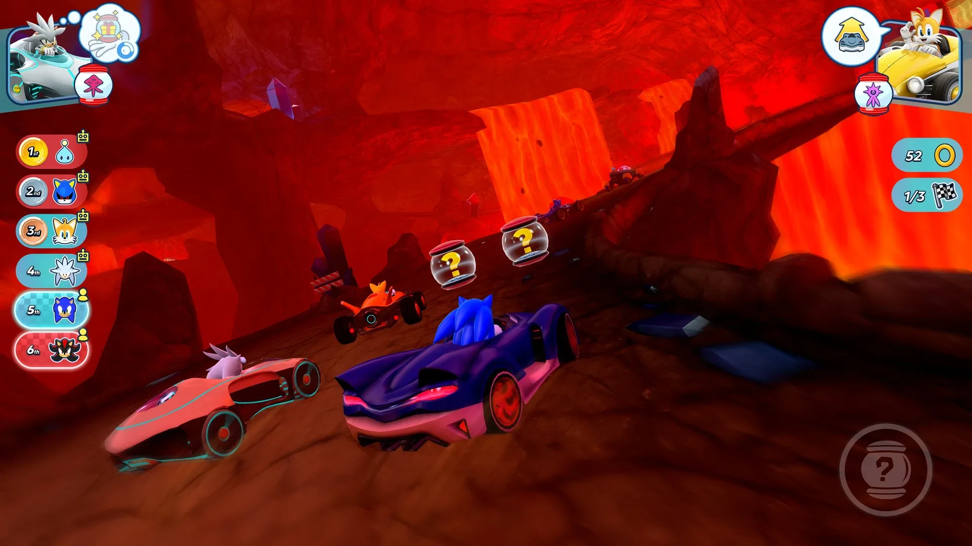 Captura de pantalla - Sonic Racing