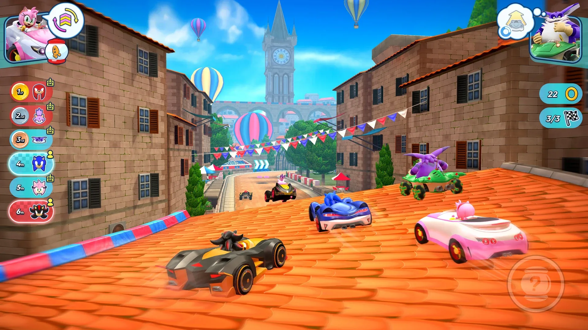 Captura de pantalla - Sonic Racing