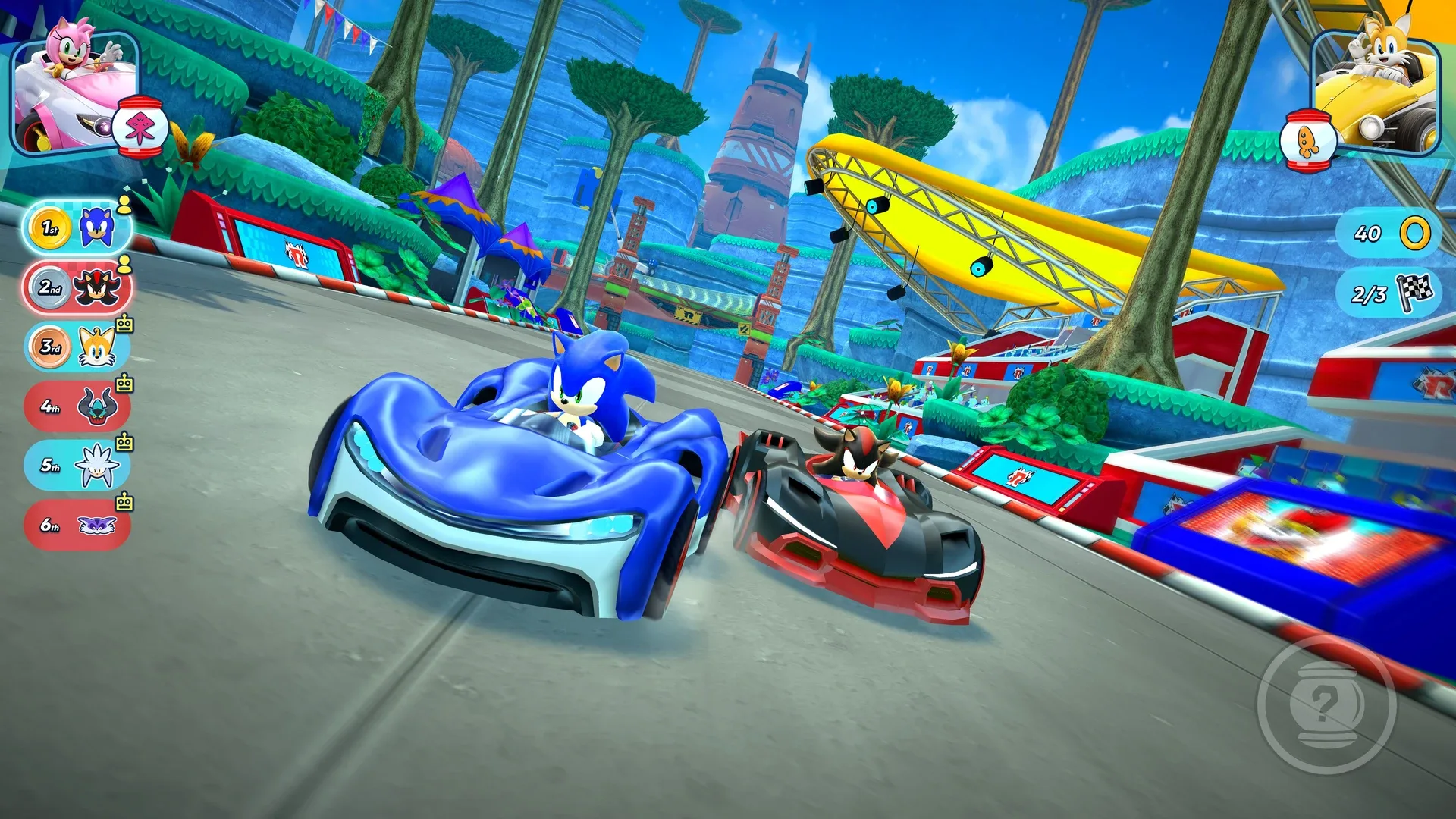 Captura de pantalla - Sonic Racing