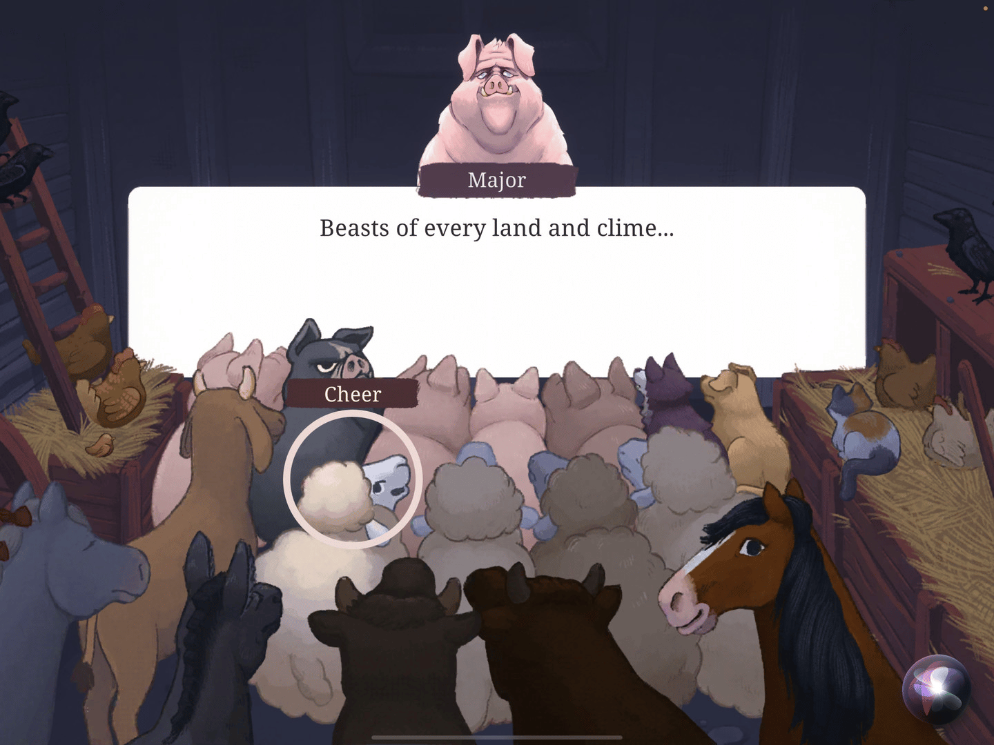 Orwell's Animal Farm screenshot