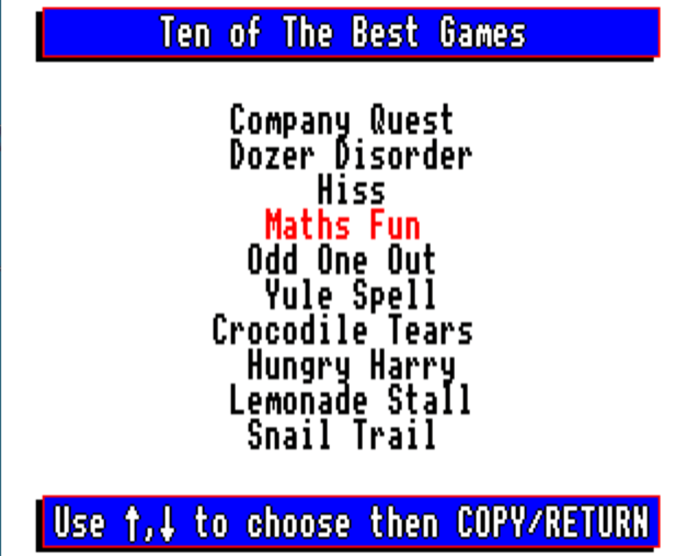 Ten of the best: Educational Programs screenshot