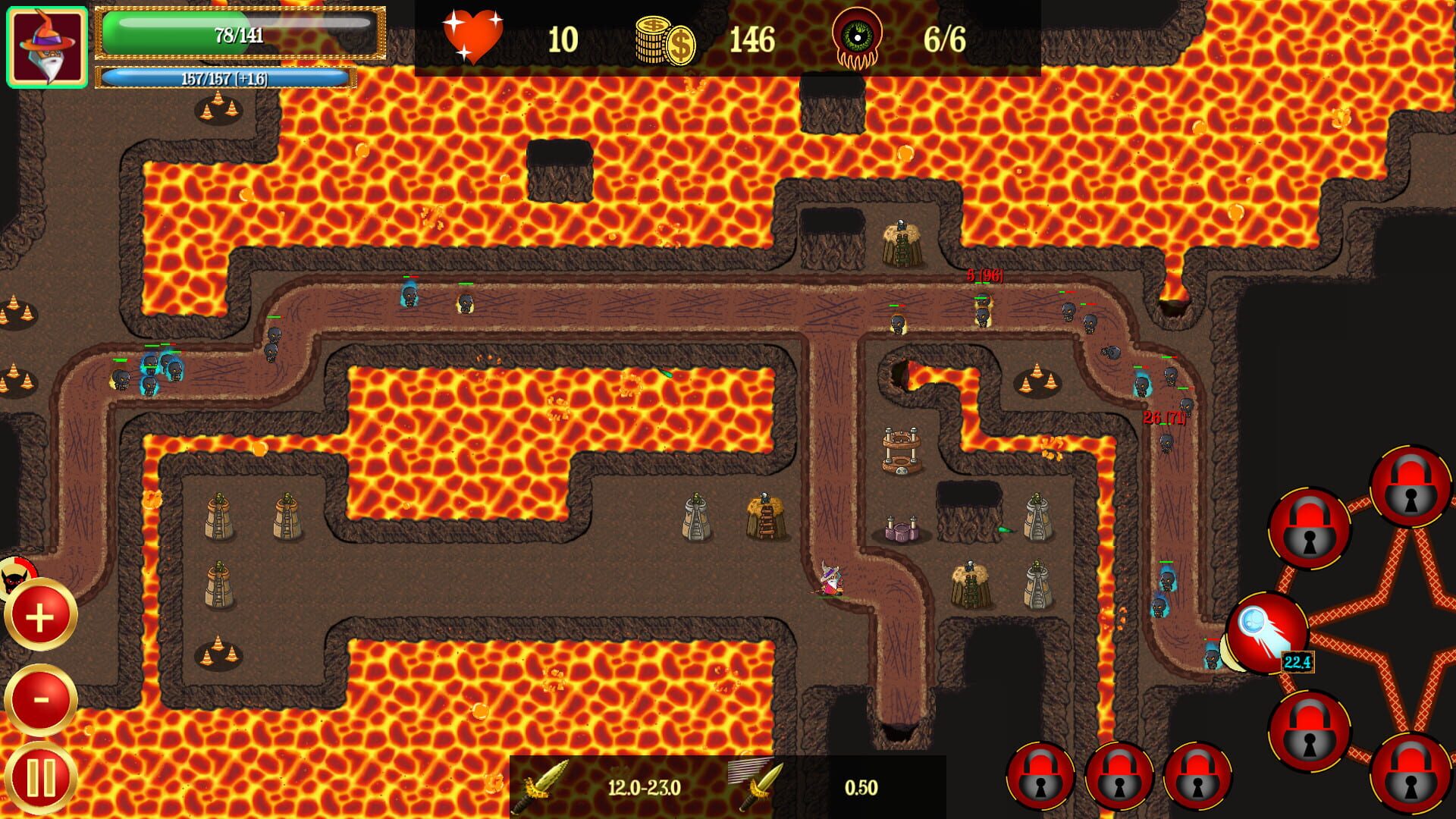 Legend of Towercraft - Screenshot