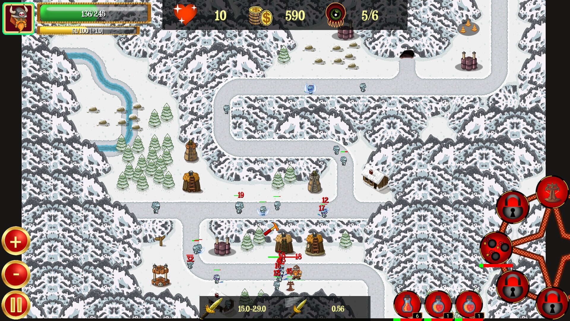 Legend of Towercraft - Screenshot