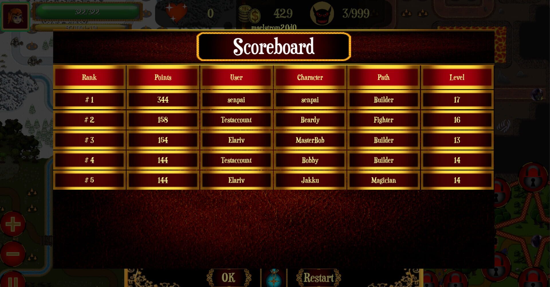 Legend of Towercraft - Screenshot