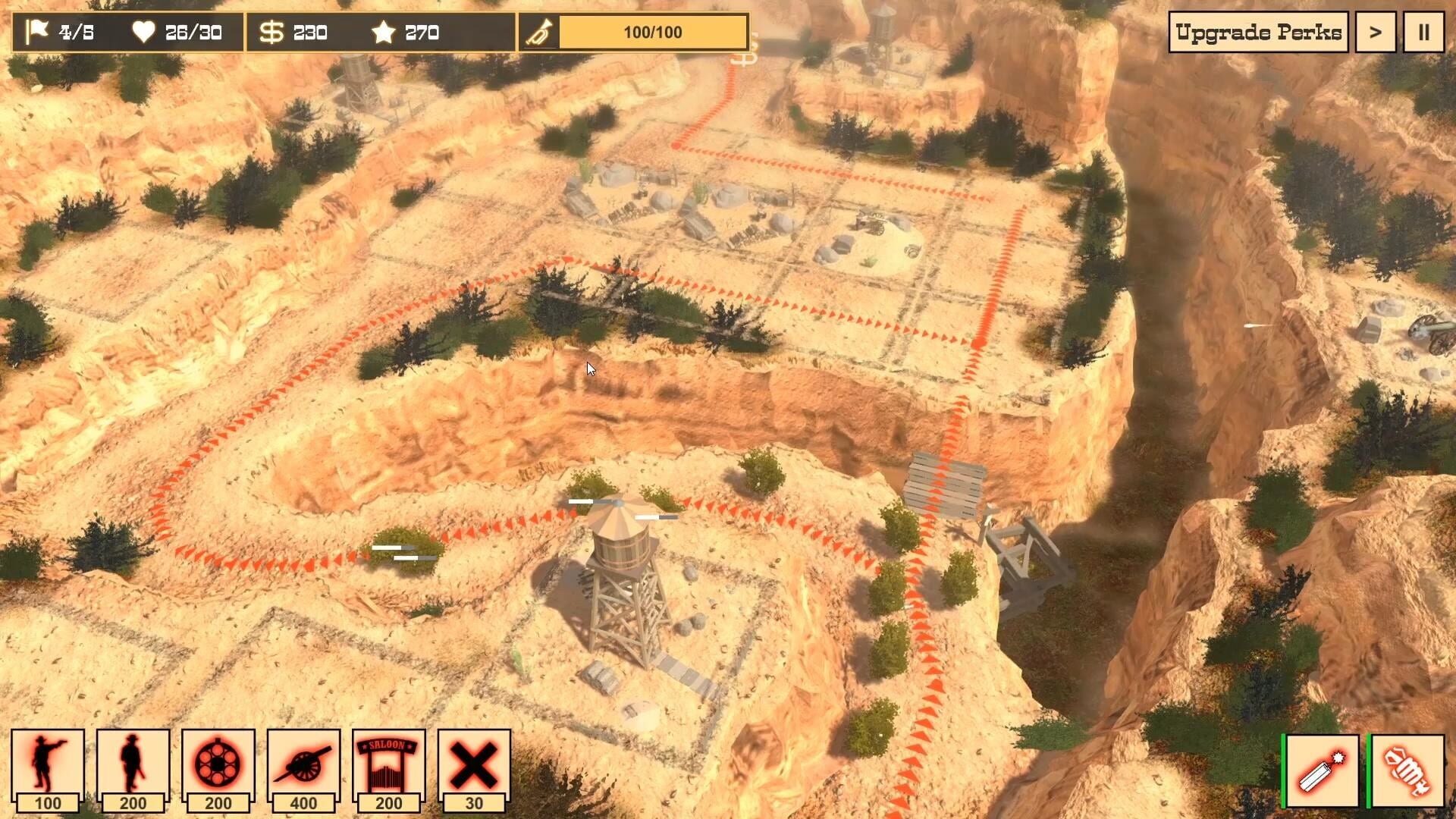 Defenders of the West - Screenshot