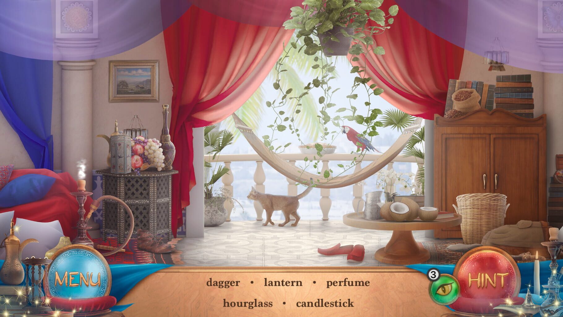 Captura de pantalla - Aladdin: Hidden Objects Game