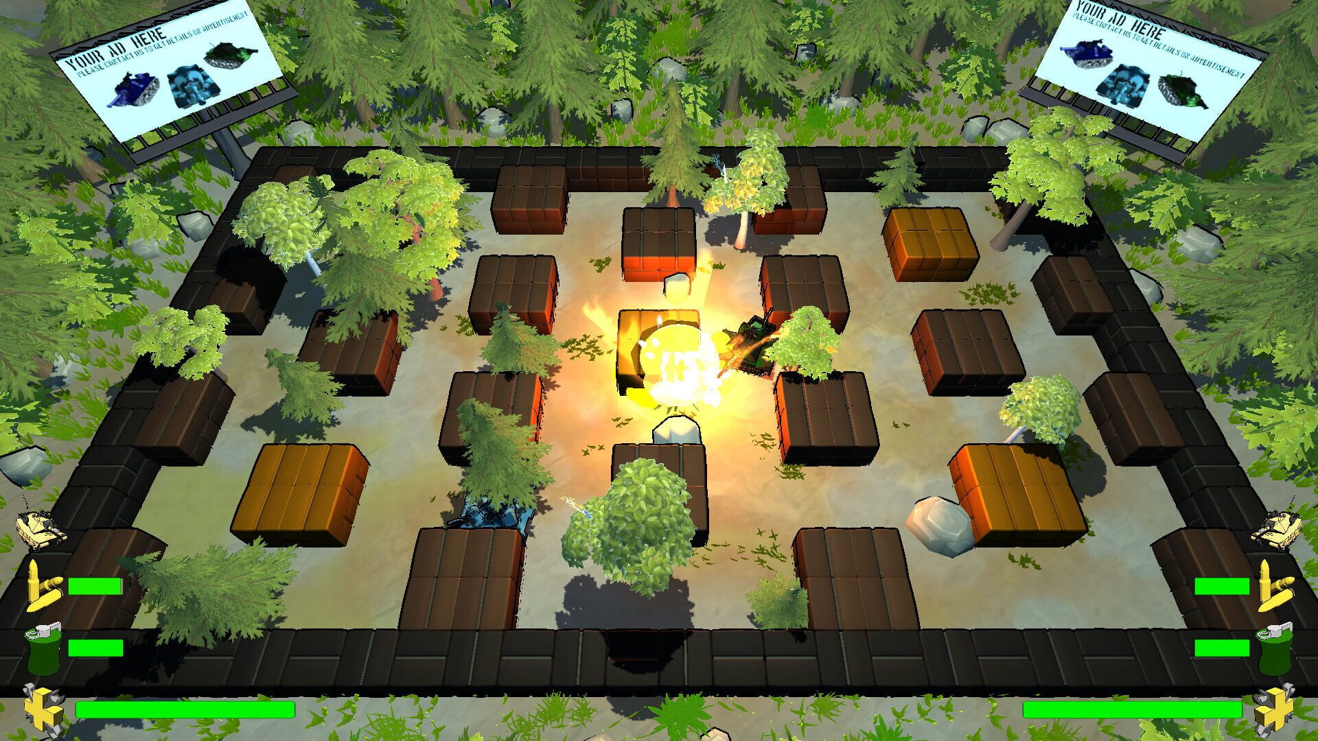 Project Toon Tanks - Screenshot