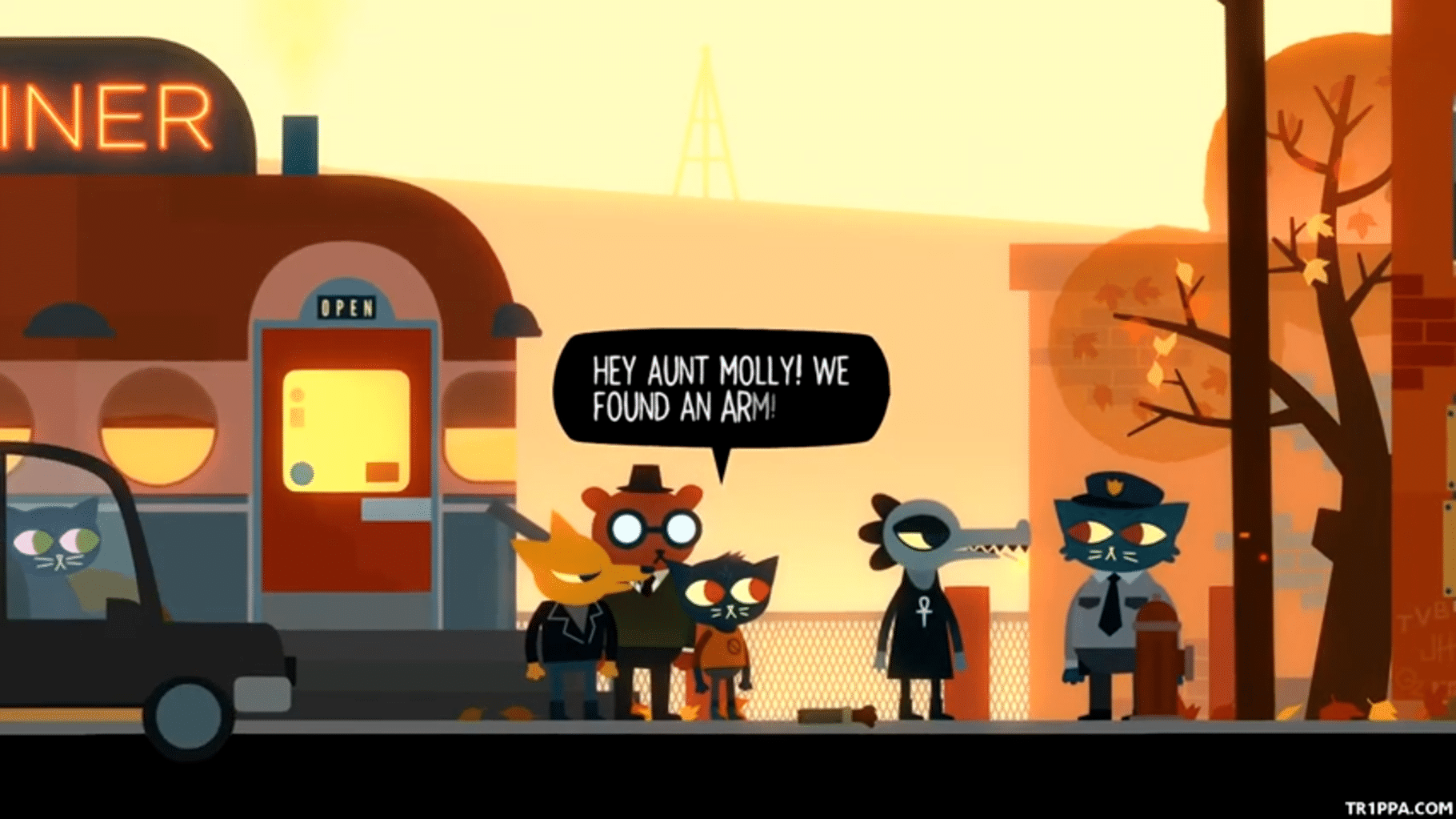 Night in the Woods: Weird Autumn Edition screenshot