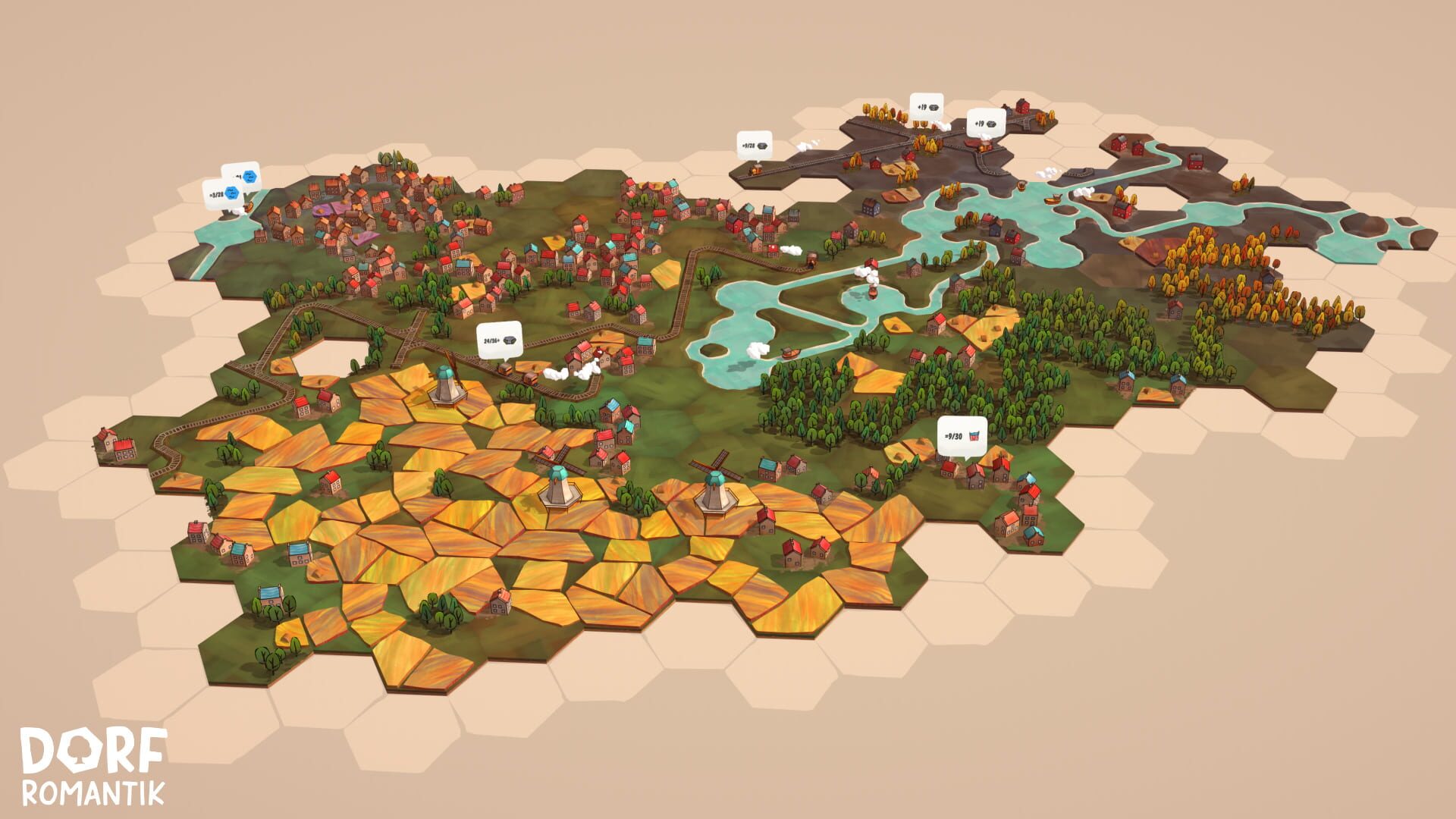 Dorfromantik screenshot