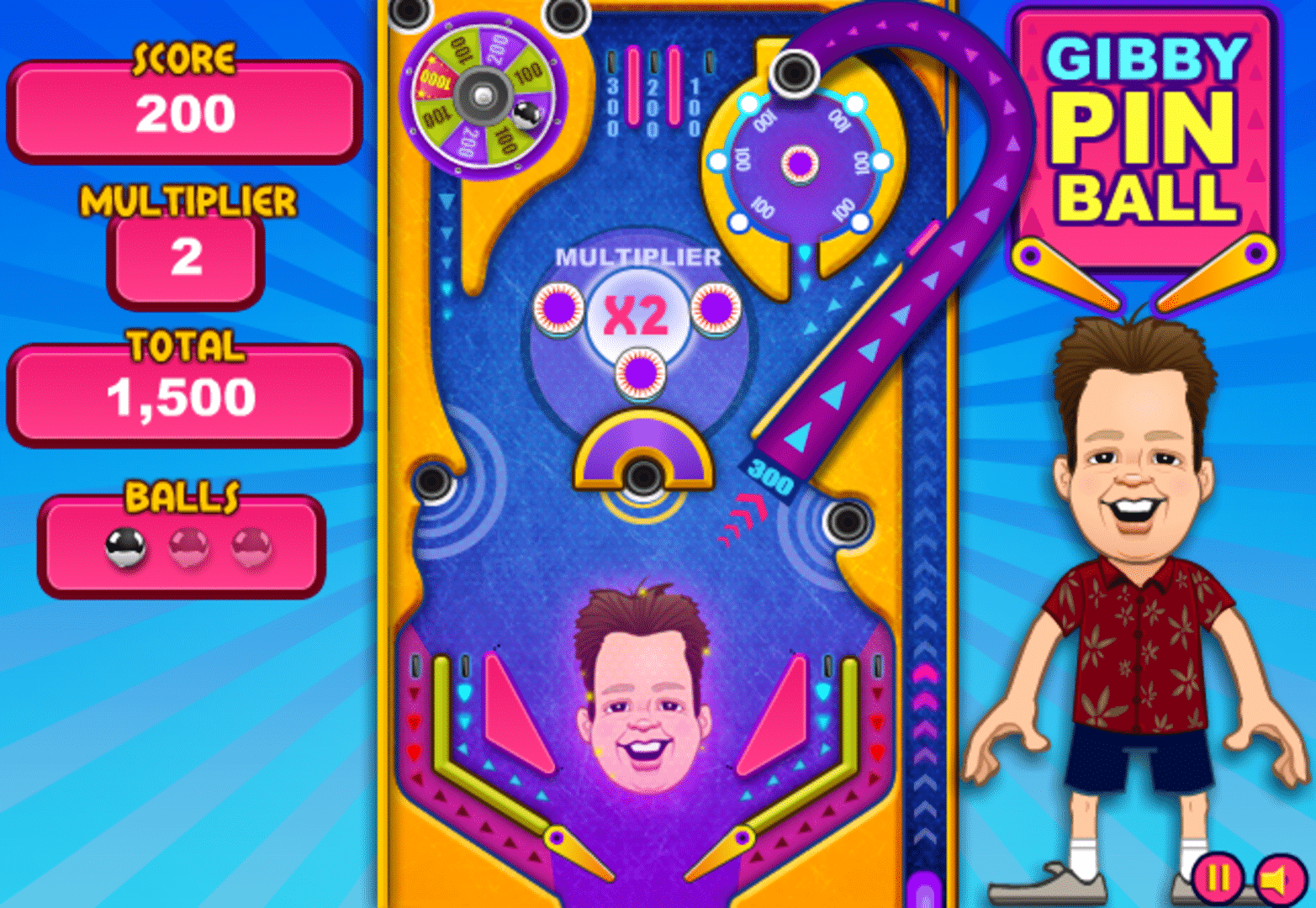 iCarly: Gibby Pinball screenshot