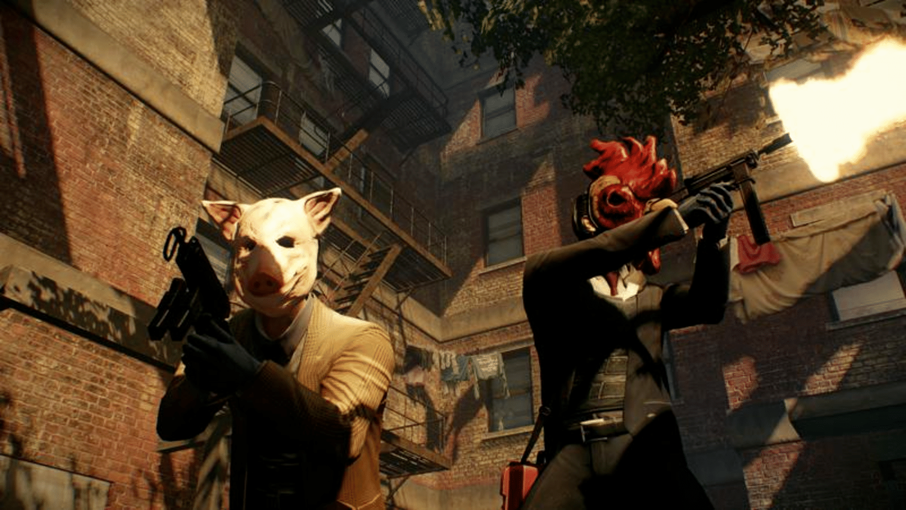 Payday 2: Hotline Miami screenshot