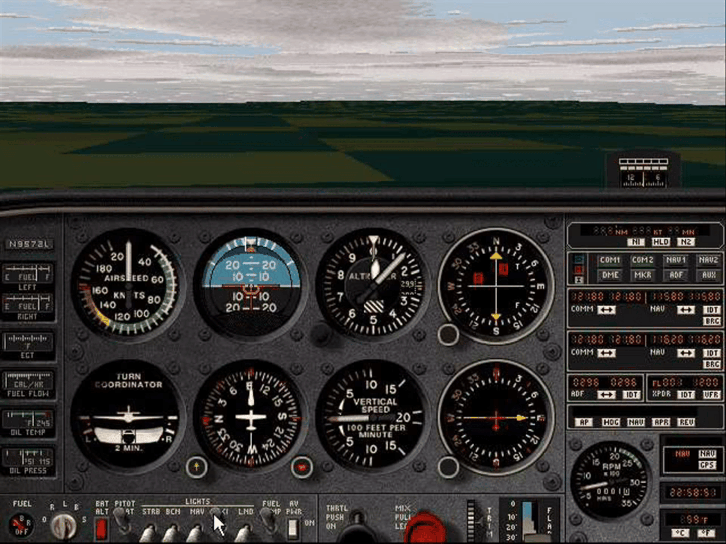 Sierra Pro Pilot 98: The Complete Flight Simulator screenshot