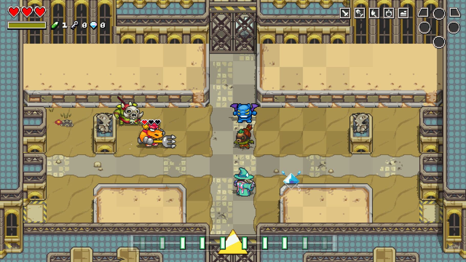 Captura de pantalla - Cadence of Hyrule: Crypt of the NecroDancer Featuring the Legend of Zelda - Symphony of the Mask