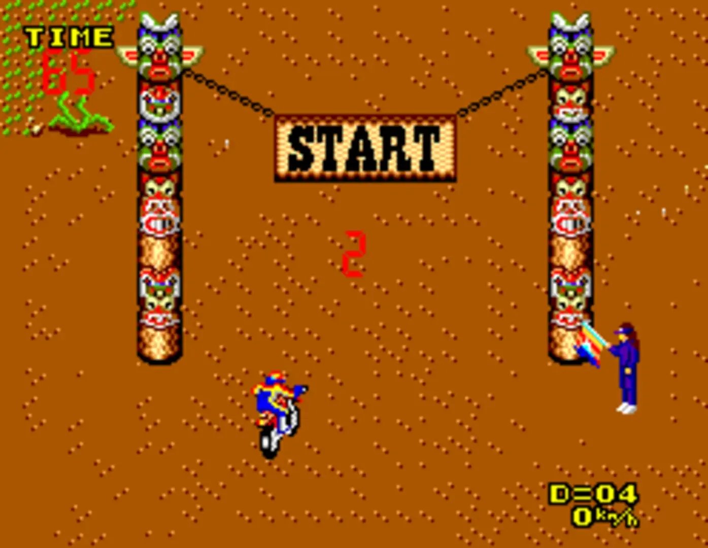 Captura de pantalla - Enduro Racer