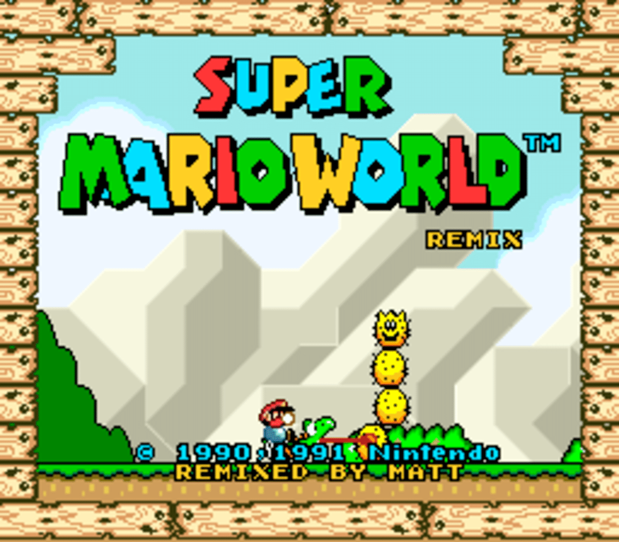 Super Mario World Remix screenshot