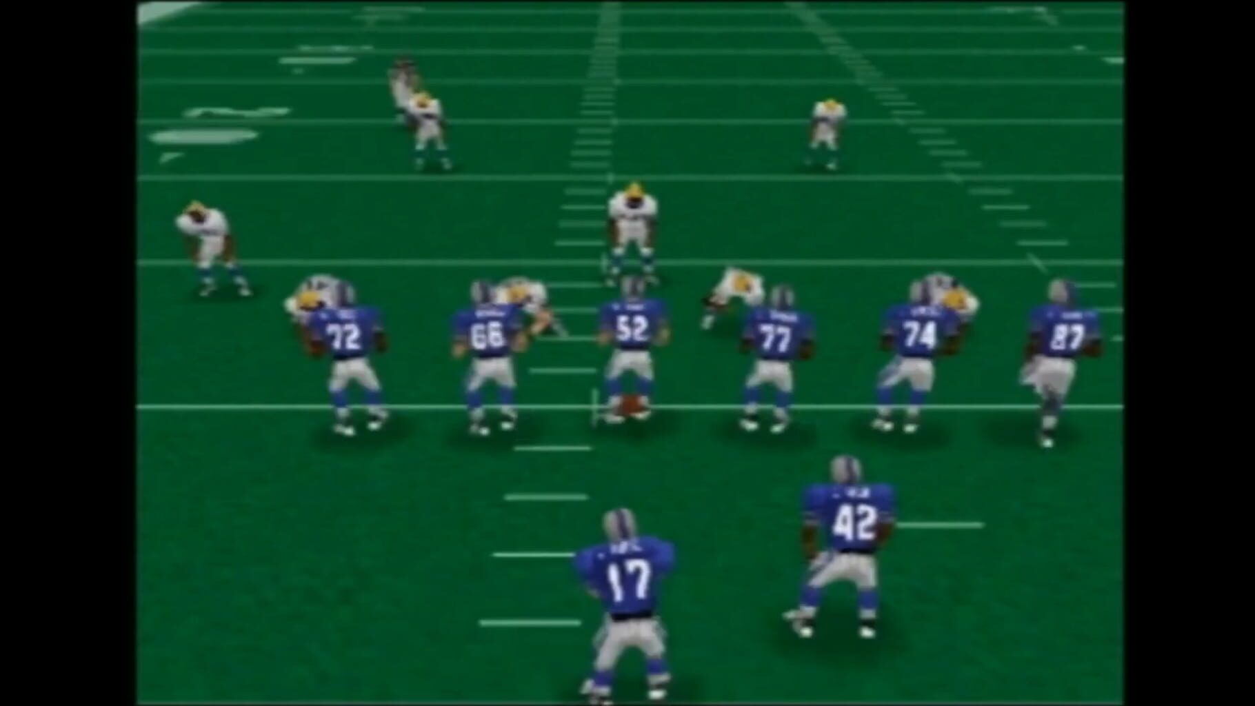 Captura de pantalla - Madden Football 64