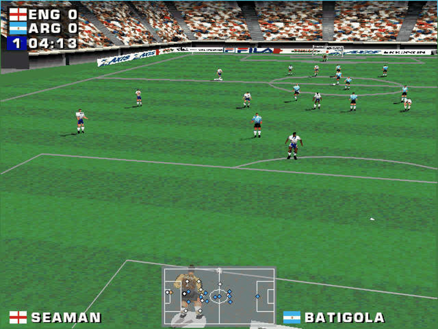 Alexi Lalas International Soccer screenshot