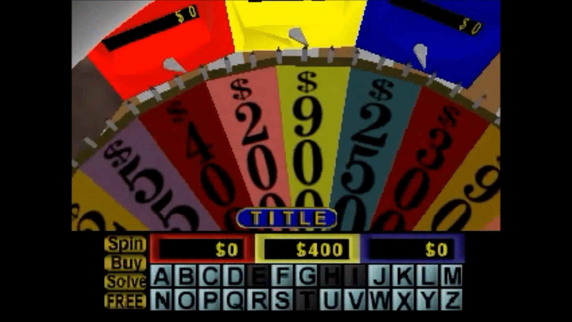 Wheel of Fortune screenshot