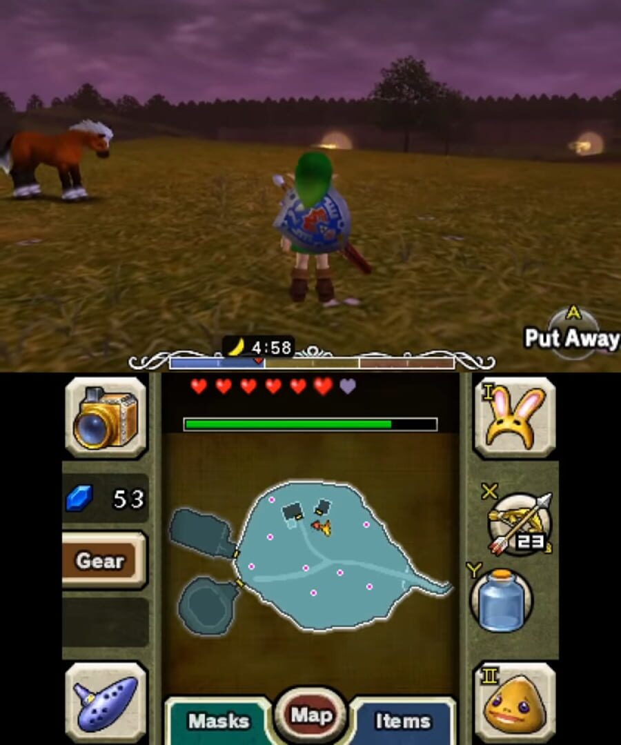 Captura de pantalla - The Legend of Zelda: Majora's Mask 3D - Special Edition