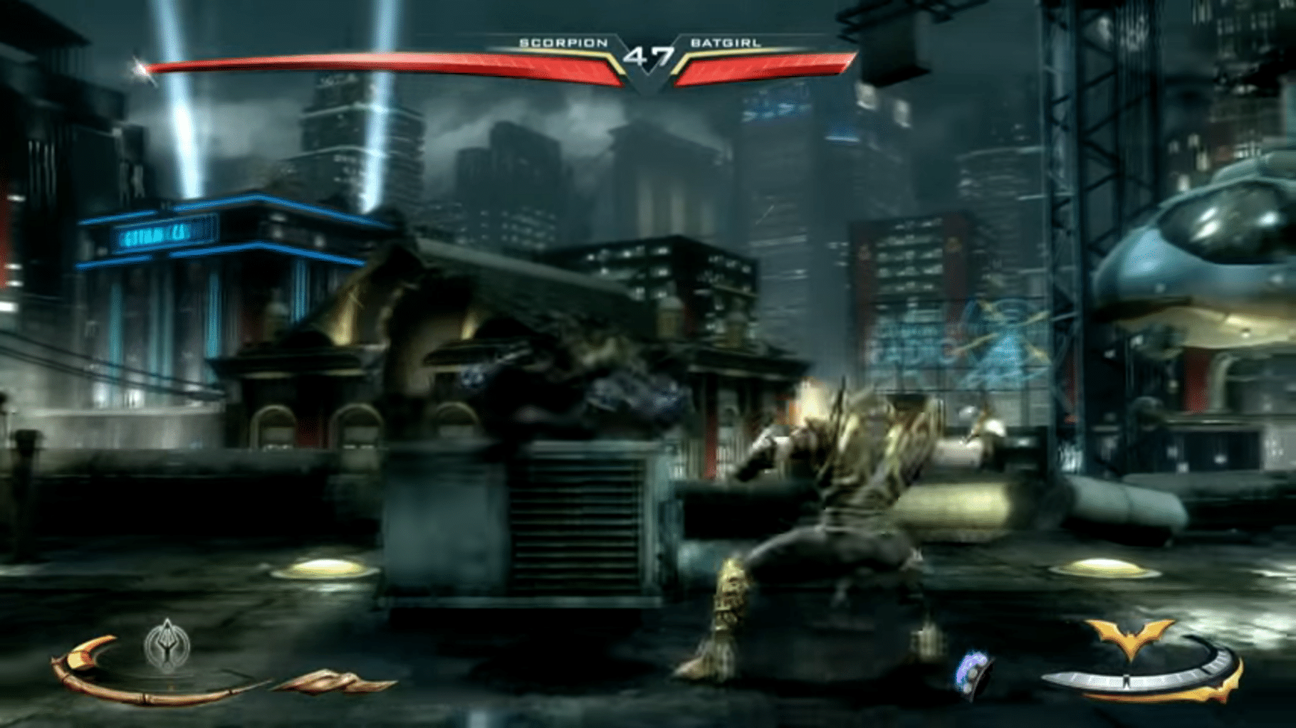 Injustice: Gods Among Us Scorpion screenshot