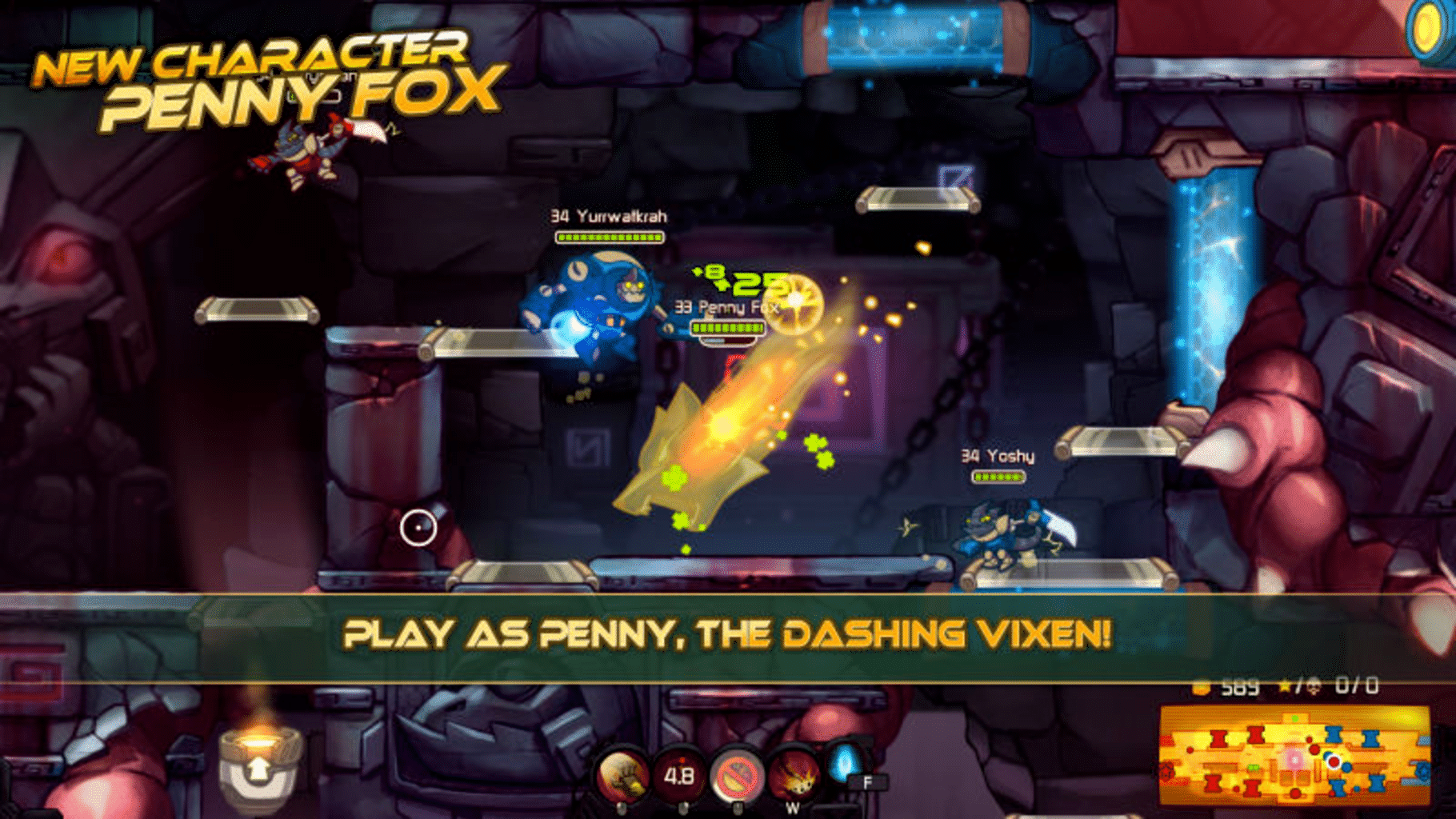 Awesomenauts Starstorm screenshot