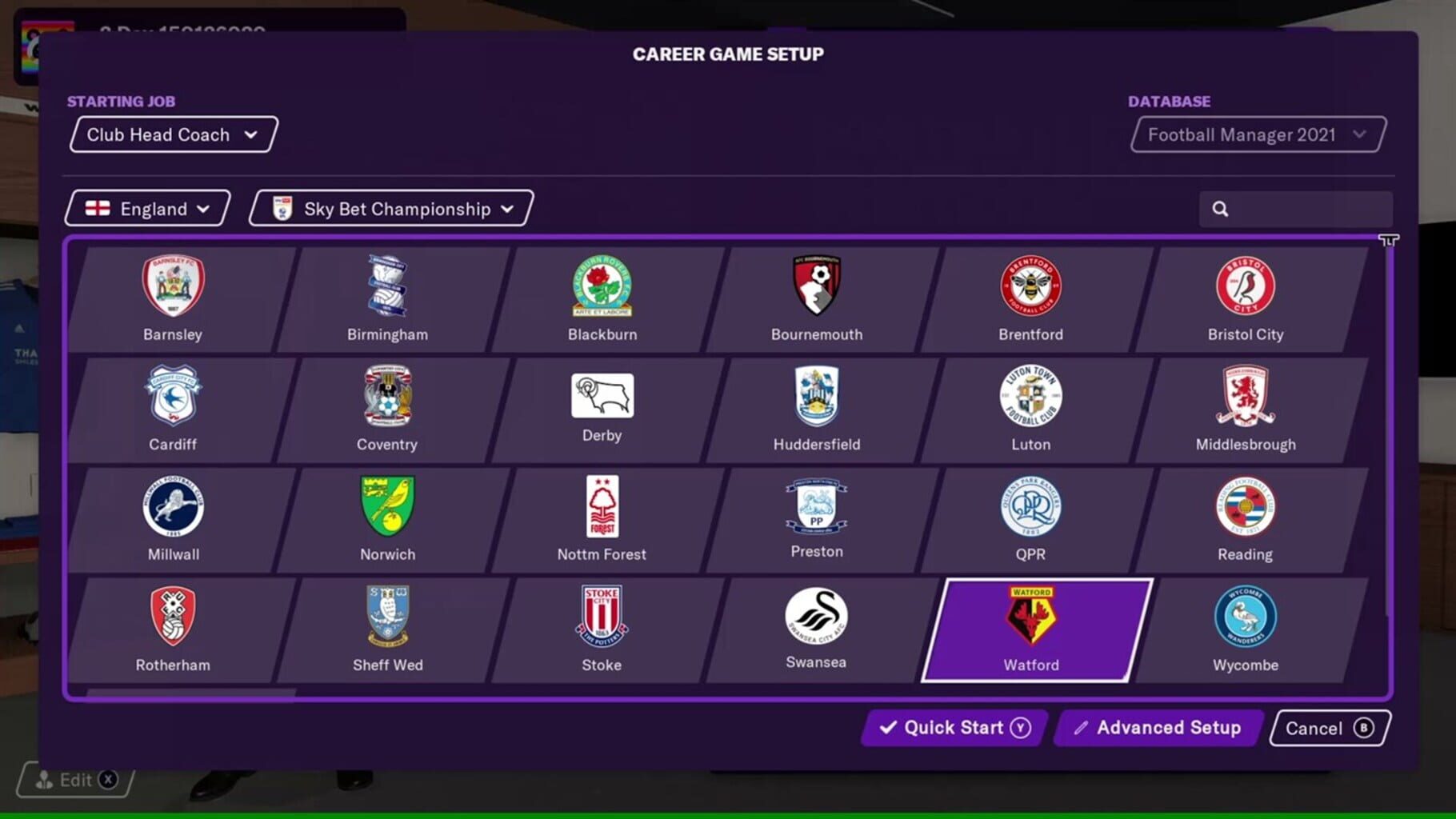 Captura de pantalla - Football Manager 2021: Xbox Edition