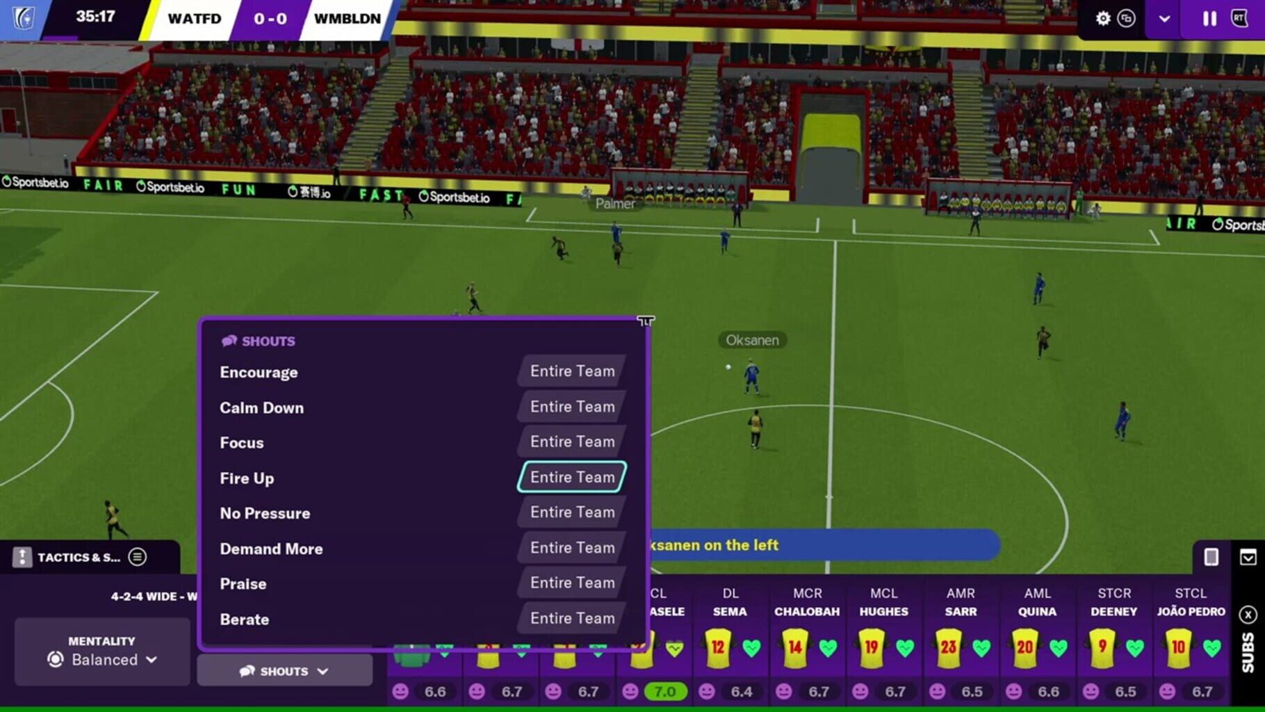 Captura de pantalla - Football Manager 2021: Xbox Edition