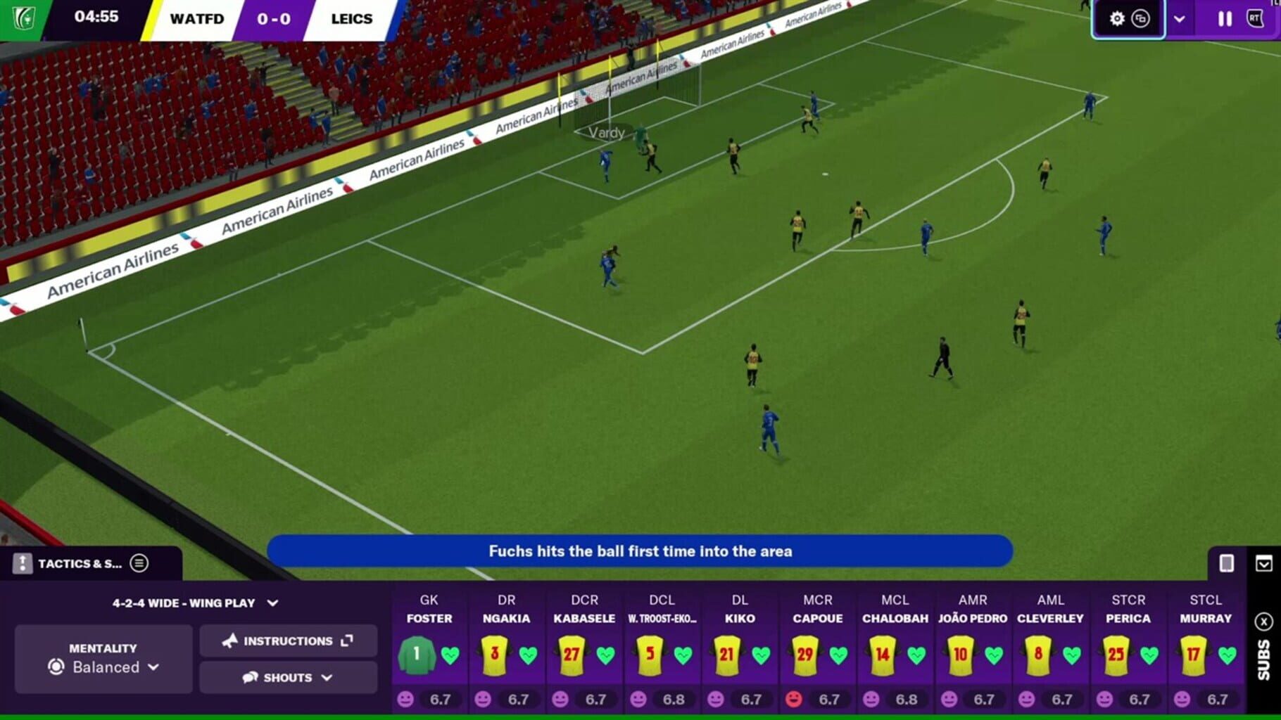 Captura de pantalla - Football Manager 2021: Xbox Edition