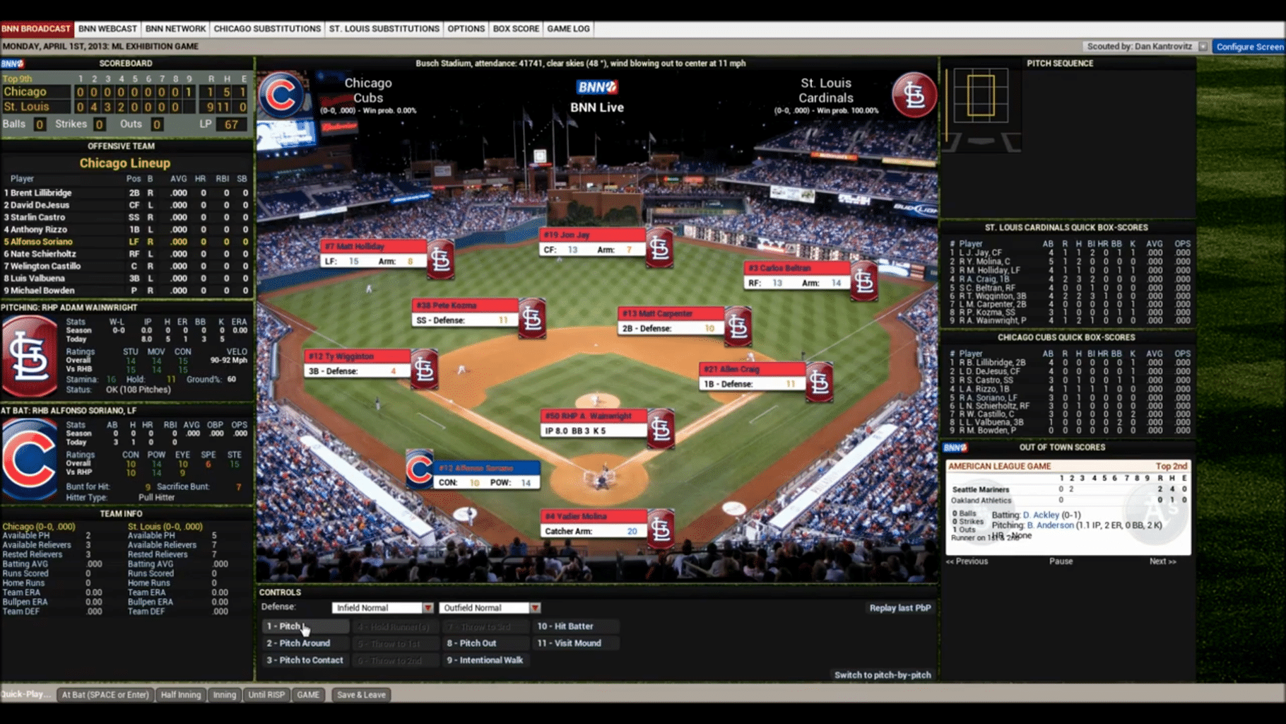 Out of the Park Baseball 14 screenshot