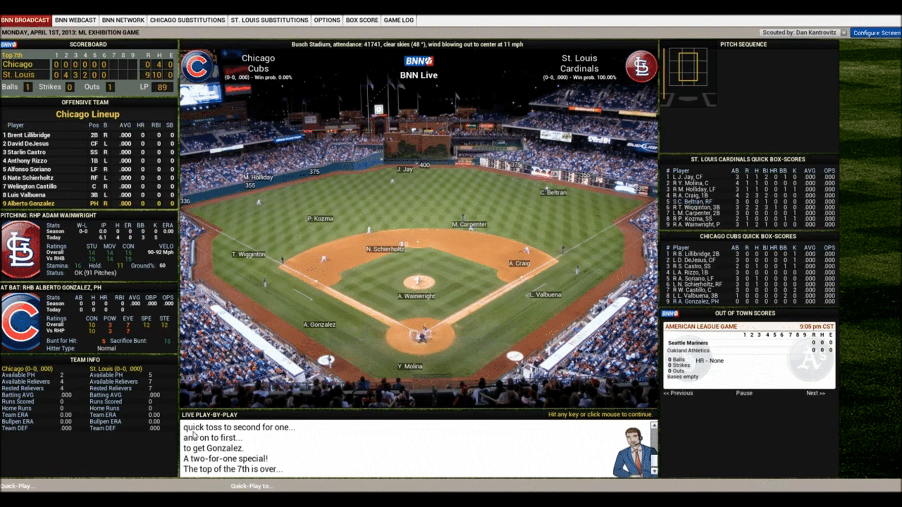 Out of the Park Baseball 14 screenshot