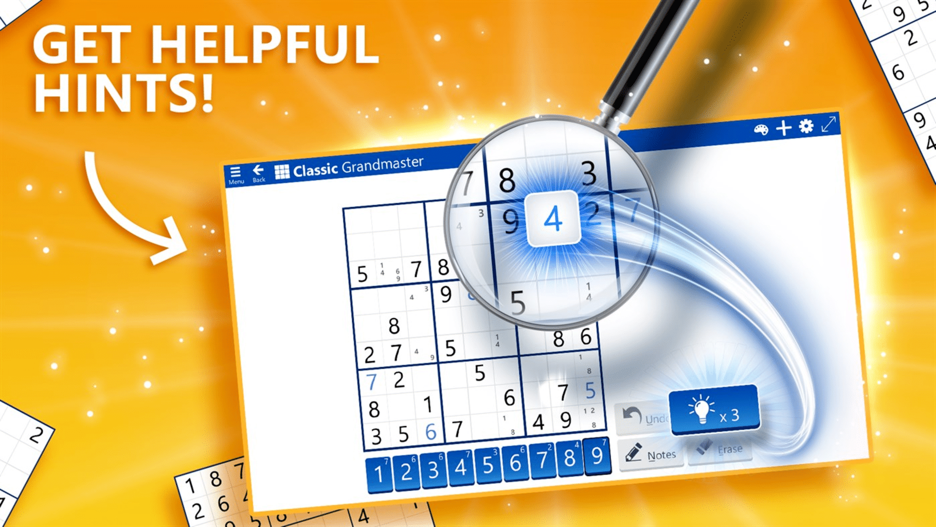 Microsoft Sudoku screenshot