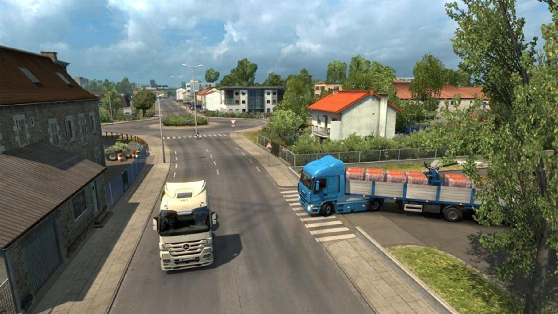 Captura de pantalla - Euro Truck Simulator 2: Vive La France