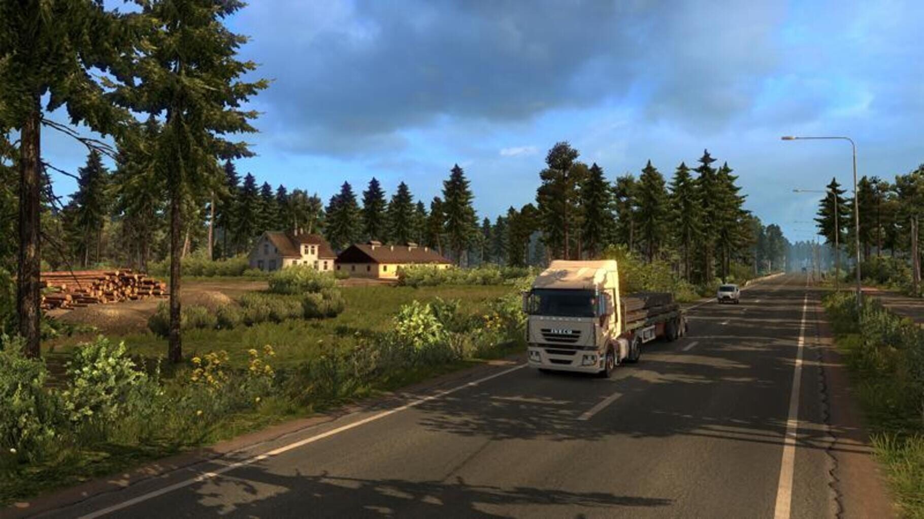 Captura de pantalla - Euro Truck Simulator 2: Beyond the Baltic Sea