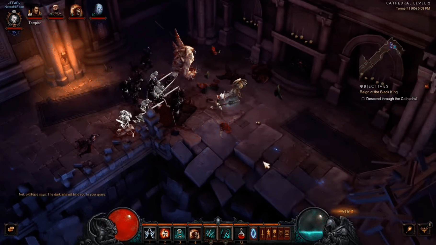 Diablo III: Rise of the Necromancer screenshot