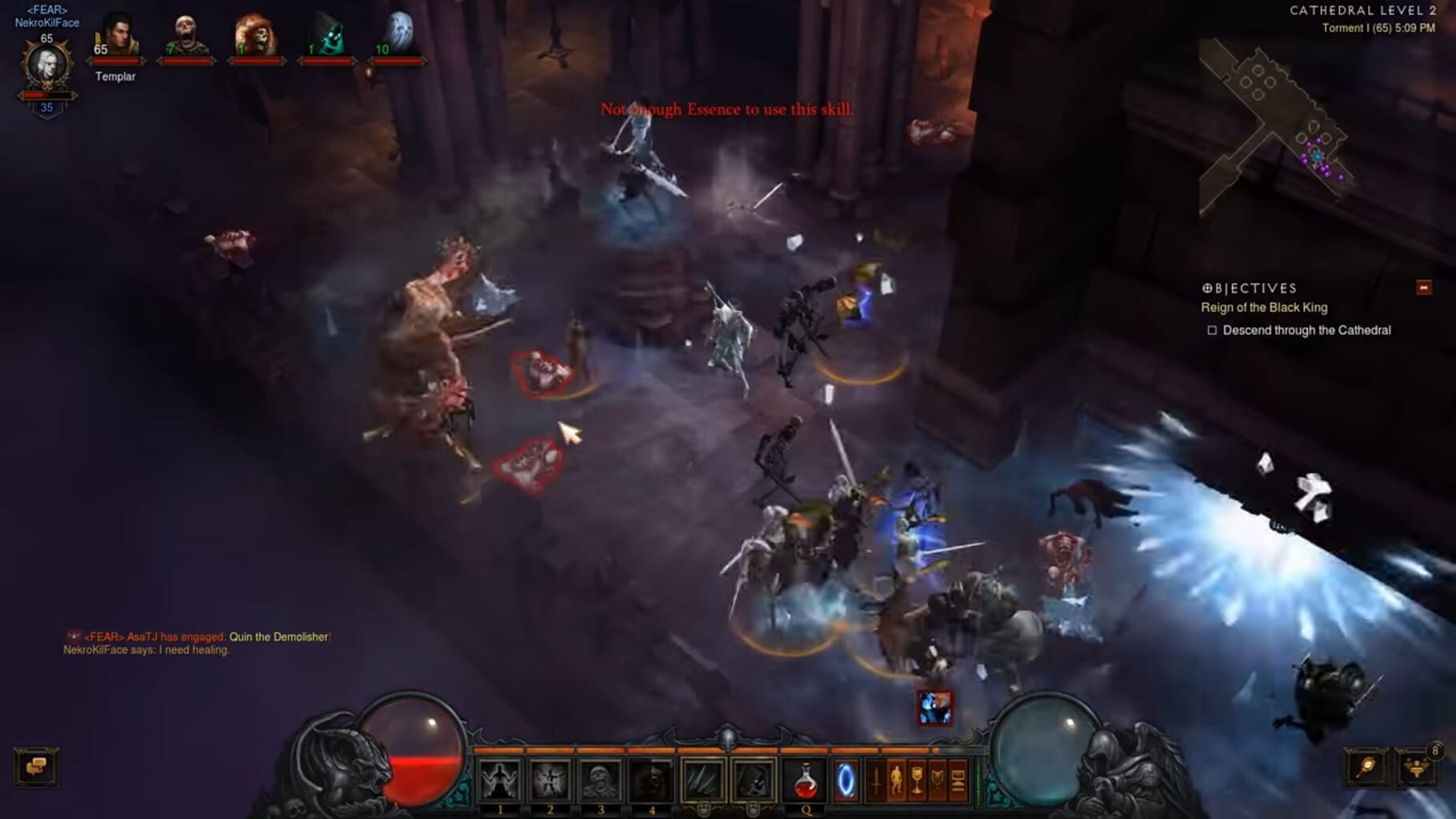 Captura de pantalla - Diablo III: Rise of the Necromancer