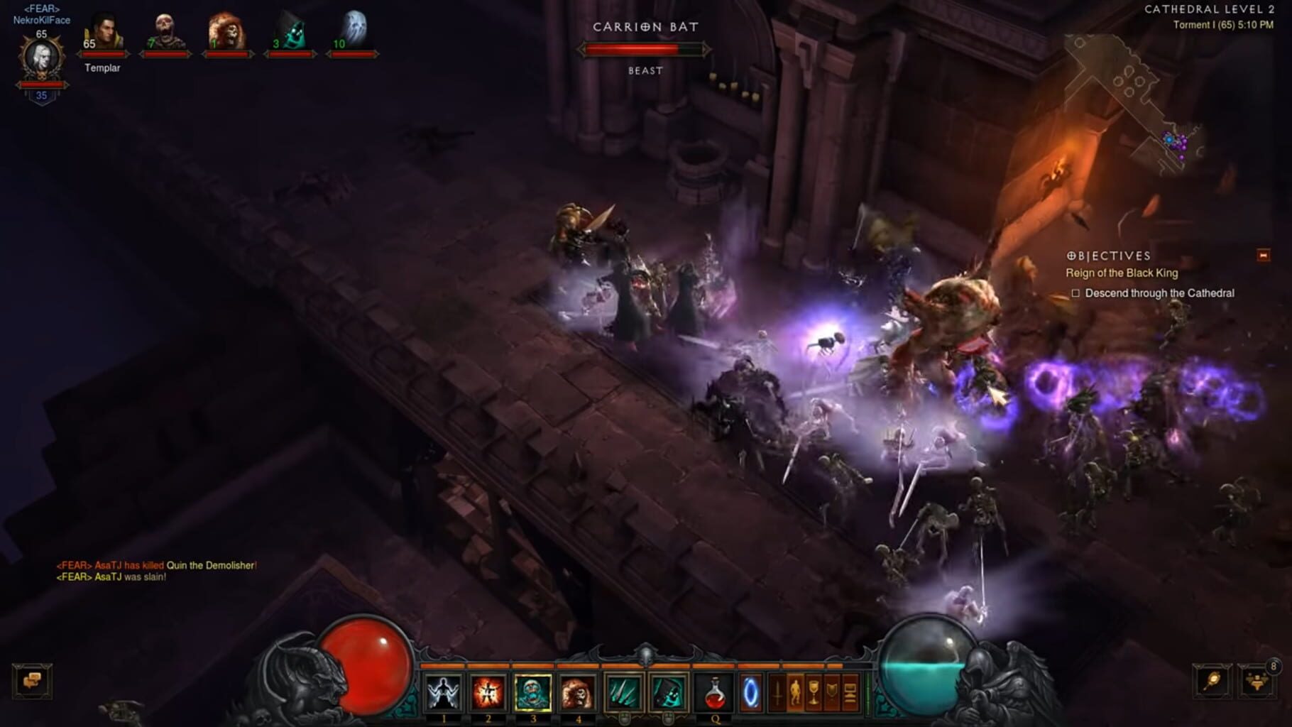 Captura de pantalla - Diablo III: Rise of the Necromancer