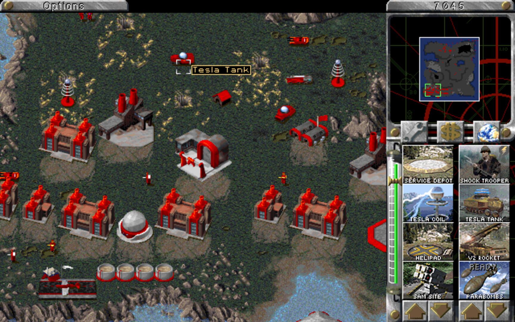 Captura de pantalla - Command & Conquer: Red Alert - The Aftermath