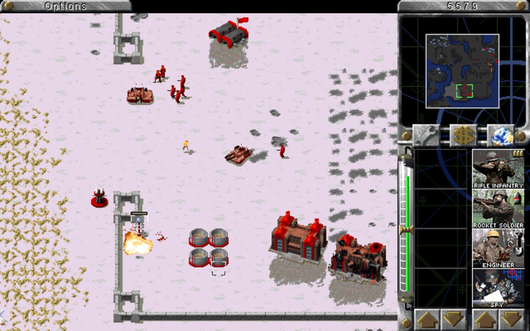 Captura de pantalla - Command & Conquer: Red Alert - The Aftermath