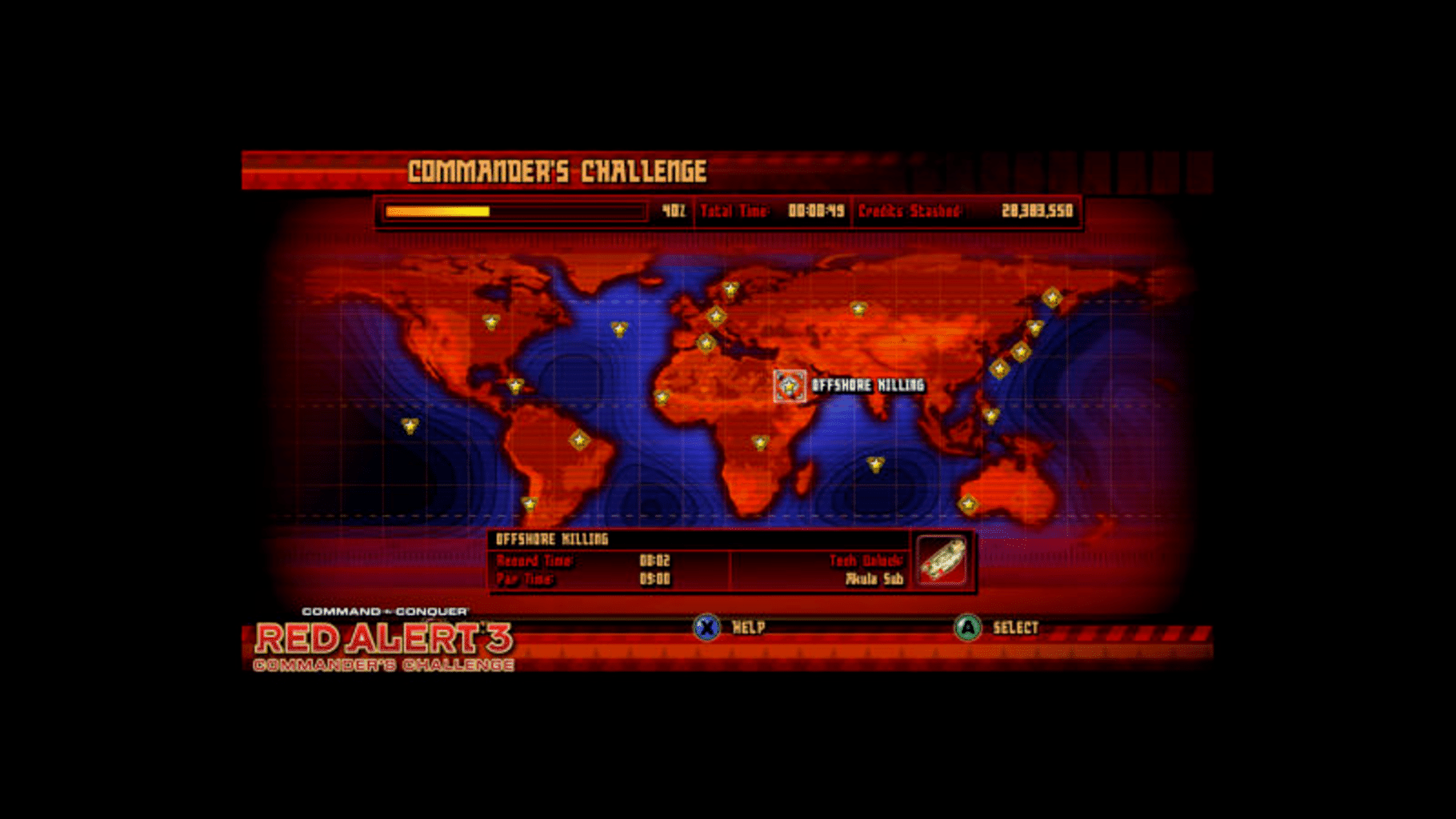 Command & Conquer: Red Alert 3 - Commander's Challenge screenshot