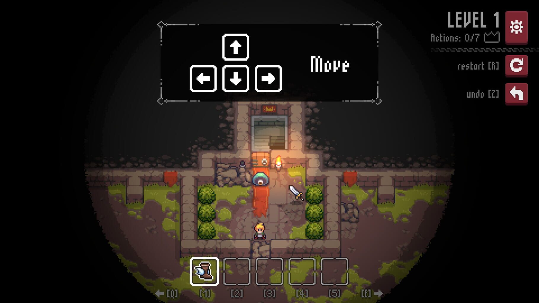 Dungeon and Puzzles screenshot