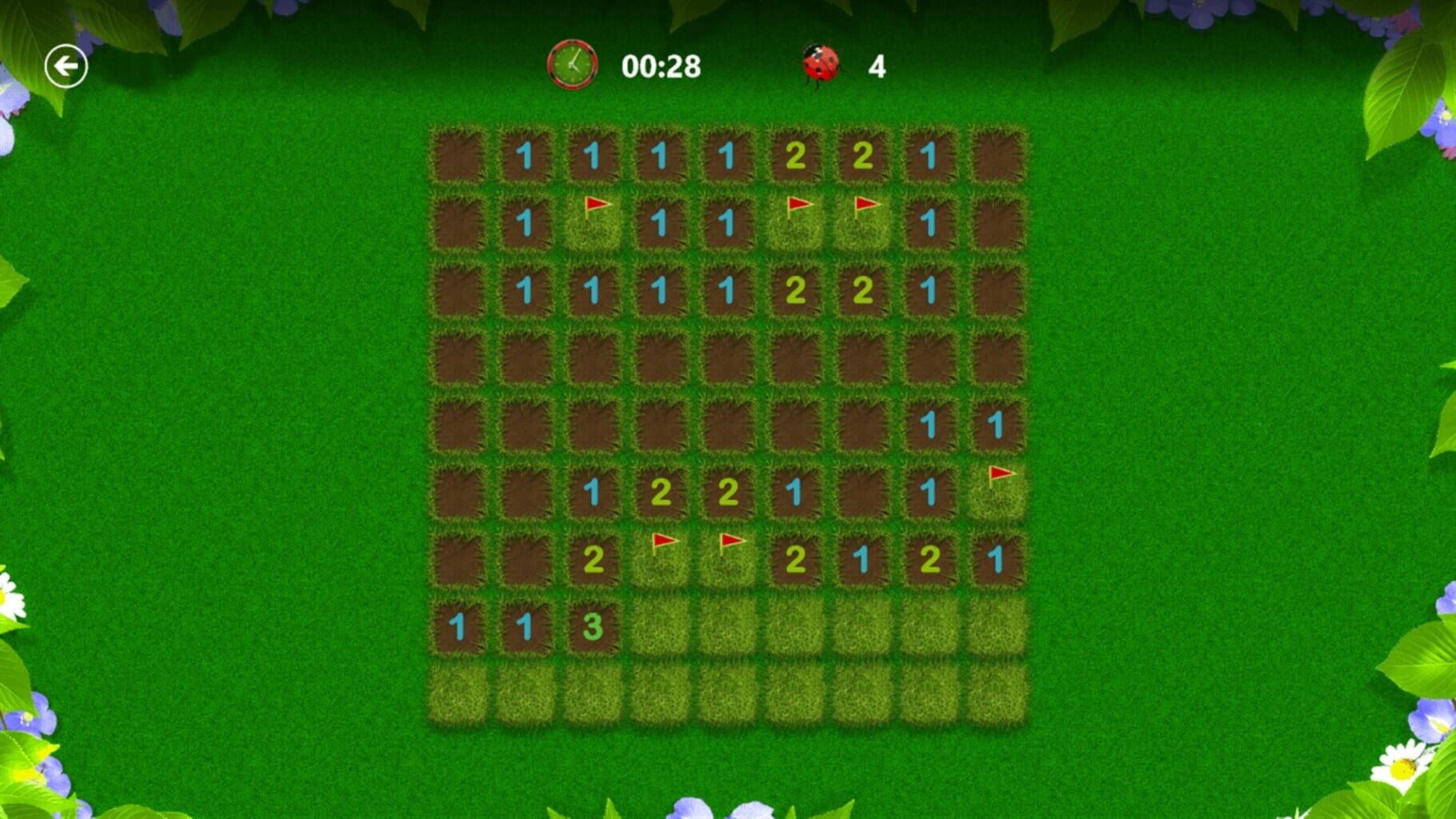 Captura de pantalla - Microsoft Minesweeper