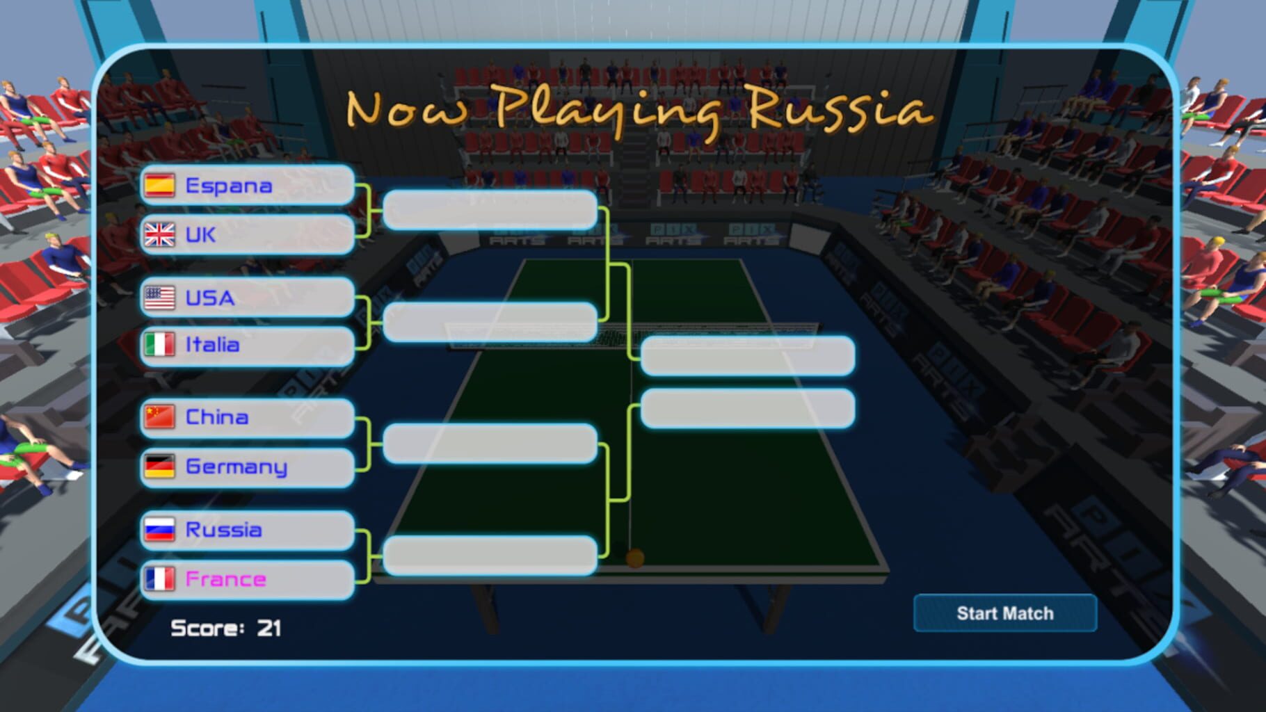 Olympic Table Tennis screenshot