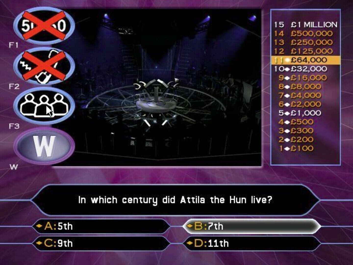 Captura de pantalla - Who Wants to Be a Millionaire: 2nd Edition